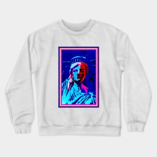 Breaking Superficial Patriotism Crewneck Sweatshirt